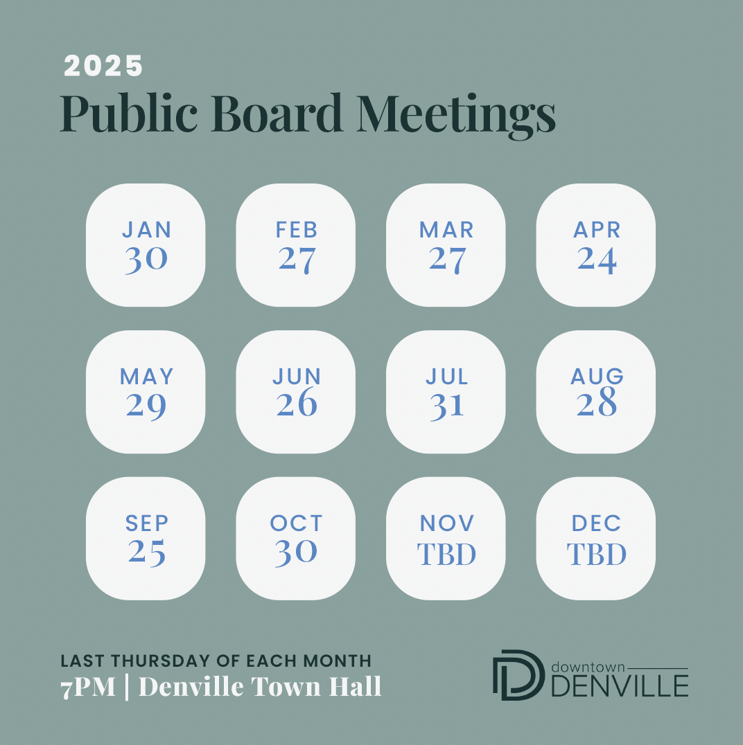 This week in downtown Denville public meeting Thursday January 30